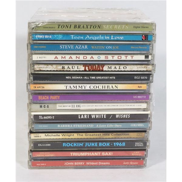 LOT OF 15 CD’s