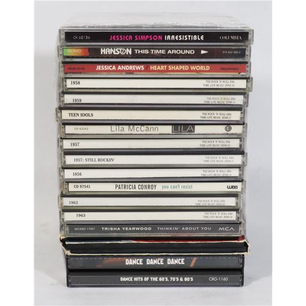 LOT OF 15 CD’s