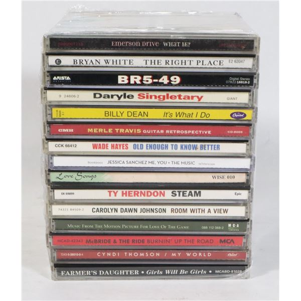 LOT OF 15 CD’s