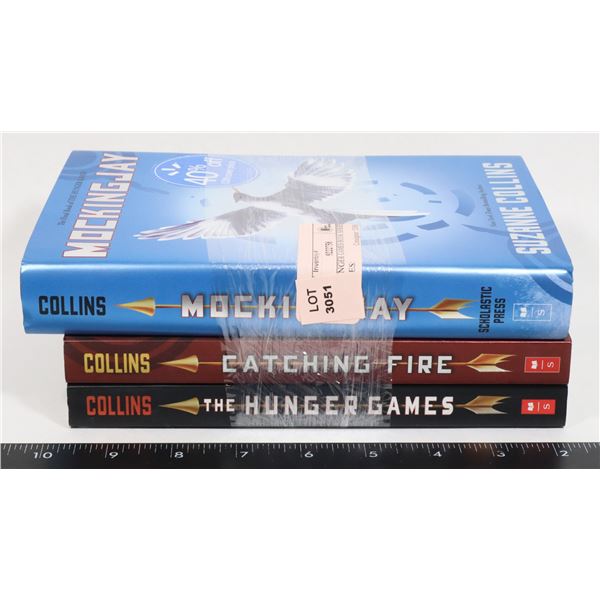 THE HUNGER GAMES BOOK SERIES INCLUDES: