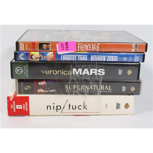 BUNDLE OF ASSORTED DVDS