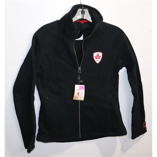 WOMENS XS KOOTENAY KNIT & APPAREL ZIP SWEATER