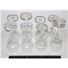 Image 1 : BOX WITH 8 ASSORTED WINE GLASSES
