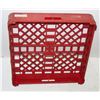 Image 1 : RED RUSSELL COMMERCIAL DISHWASHER RACK