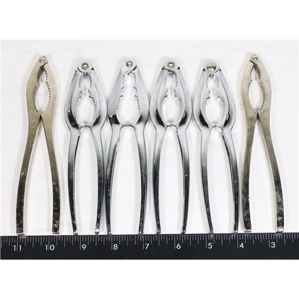 LOT OF 6 LOBSTER/ WALNUT CRACKERS