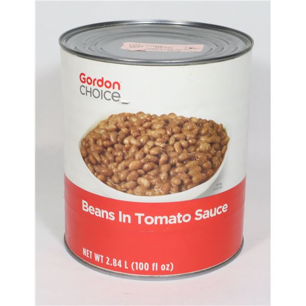 GORDON CHOICE 2.84L TIN OF BEANS IN TOMATO SAUCE