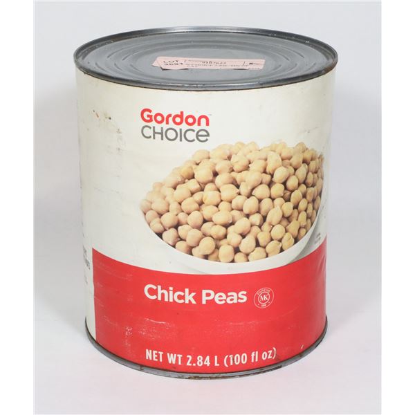 GORDON CHOICE 2.84L TIN OF CHICK PEAS