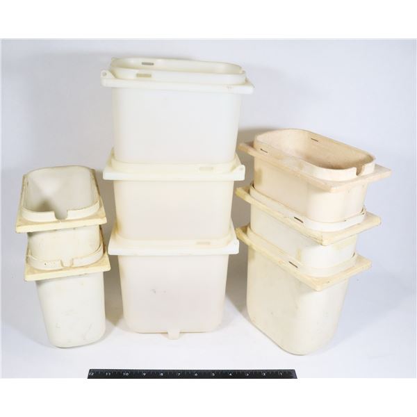 BIN OF MOSTLY KENCOWARE 200C BAR INSERTS