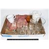 Image 1 : FLAT OF ASSORTED RESTAURANT GLASSES, SHOT