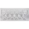 Image 1 : BUNDLE OF 6 WINE GLASSES ABOUT 8" TALL