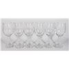 Image 1 : BUNDLE OF 6 WINE GLASSES ABOUT 8" TALL