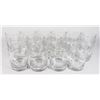 Image 1 : BUNDLE OF 23 TUMBLERS ABOUT 3 1/2" TALL