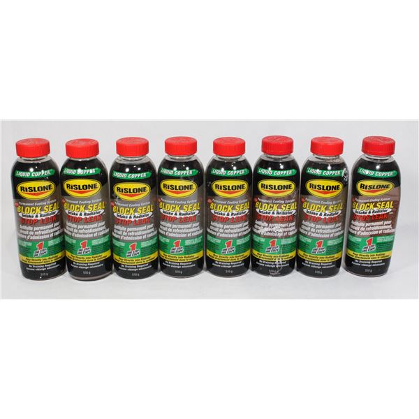 BOX OF RISLONE LIQUID COPPER BLOCK SEAL 510G