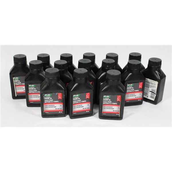 BOX OF ATLAS 2-CYCLE ENGINE OIL 95ML