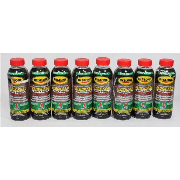 BOX OF RISLONE LIQUID COPPER BLOCK SEAL 510G