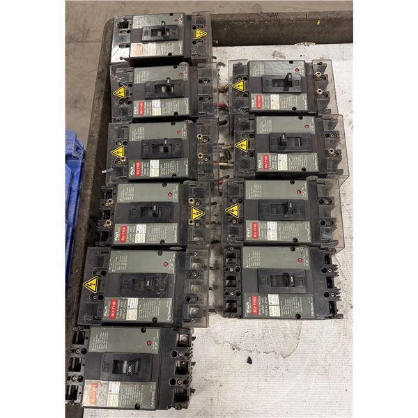 Lot of (10) Fuji Electric #BU-FHB3030 30AMP 600V 3 POLE