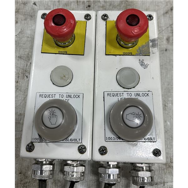 Lot of (2) Emergency Stop Units