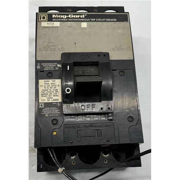Square D #LAL3640036M1021 Circuit Breaker