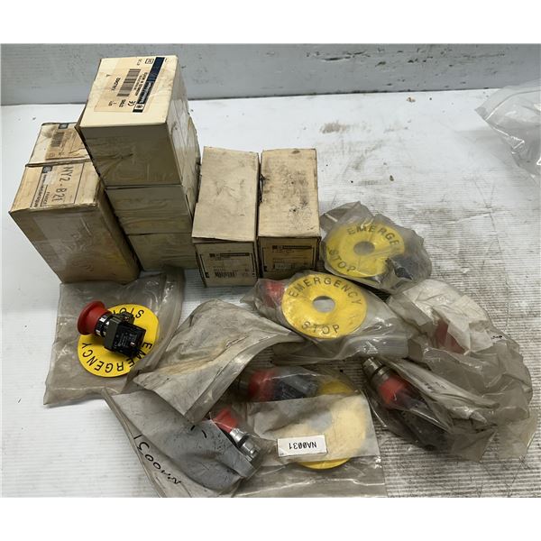 Lot of Assorted Telemecanique Items