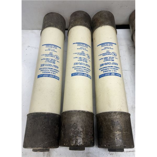 (3) AMP-TRAP #A055F1D0R0-80E Power Fuses