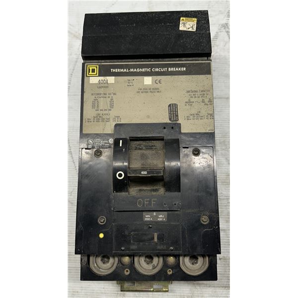 Square D #LA35400 Circuit Breaker