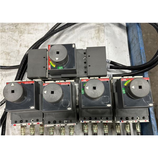 (5) ABB #SACE T2H Circuit Breakers