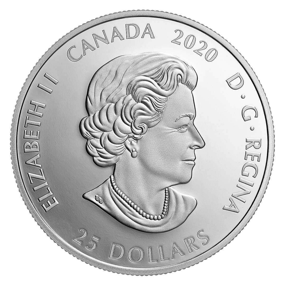 1 oz. Pure Silver Coin - Toronto Raptors 25th Seas