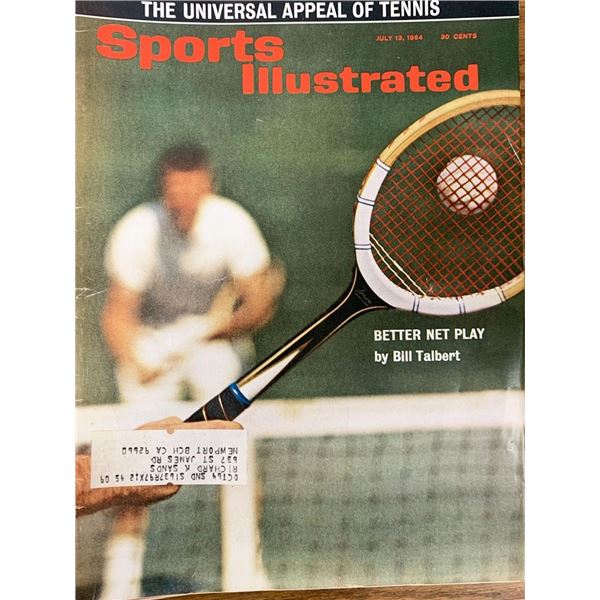Sports Illustrated Magazine 1964 Bill Talbert Issue