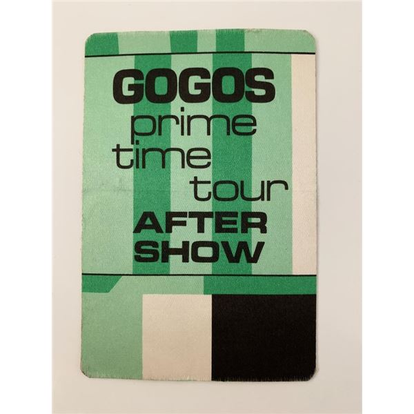 The Go-Go's Prime Time Tour After Show Pass