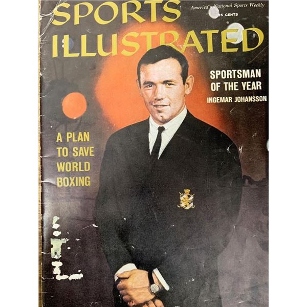 Sports Illustrated 1960 Ingemar Johansson issue