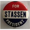 Image 1 : Harold Stassen for President pin