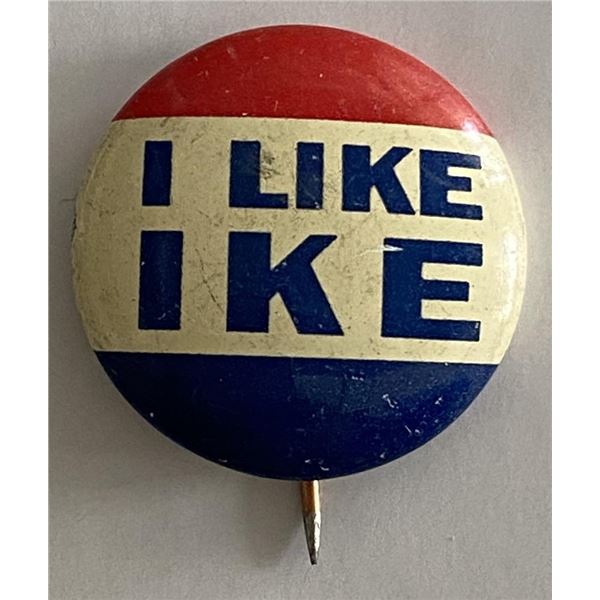 I Like Ike campaign pin