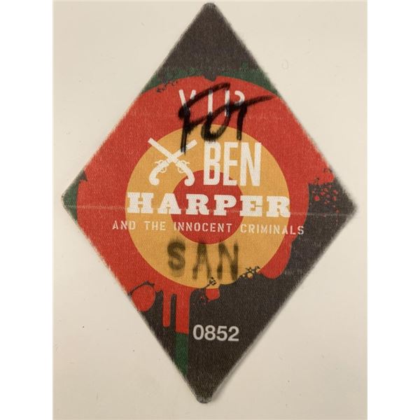 Ben Harper and The Innocent Criminals VIP Pass