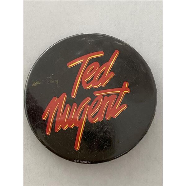 Ted Nugent vintage pin