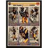 Image 1 : 1993 Rams Football Uncut Card Sheet