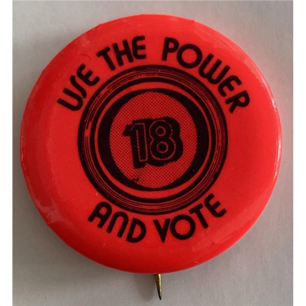 We the Power and Vote pin