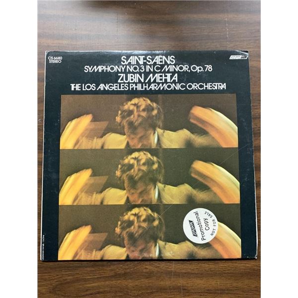 Saint-SaÃ«ns, Zubin Mehta, The Los Angeles Philharmonic Orchestra, Anita Priest, Shibley Boyes, Gera