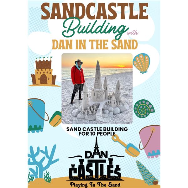 Family Sandcastle Experience for 10