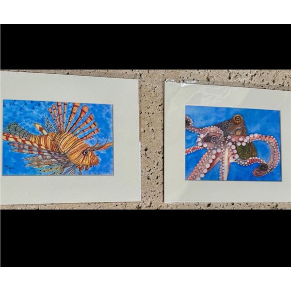 “Depth & Drama” Set of 2 by Toni Dineen