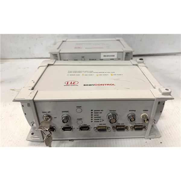 (2) Micro Epsilon #SCAN CONTROL / #LLT2810-100