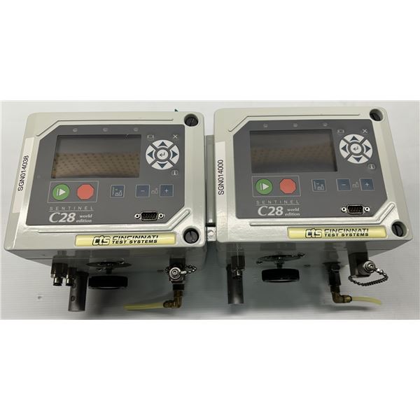 (2) CTS #C28-033887L Precision Leak Test Instruments