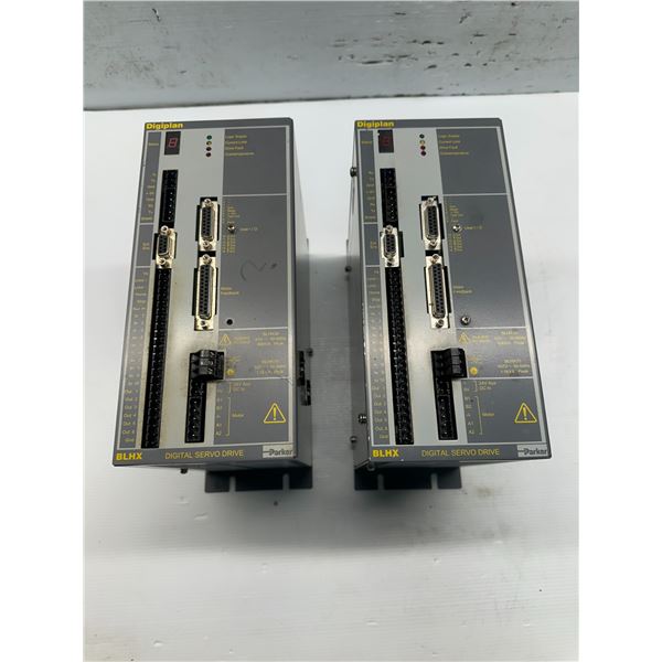 (2) Parker #BLHX75BP Digiplan Digital Servo Drives