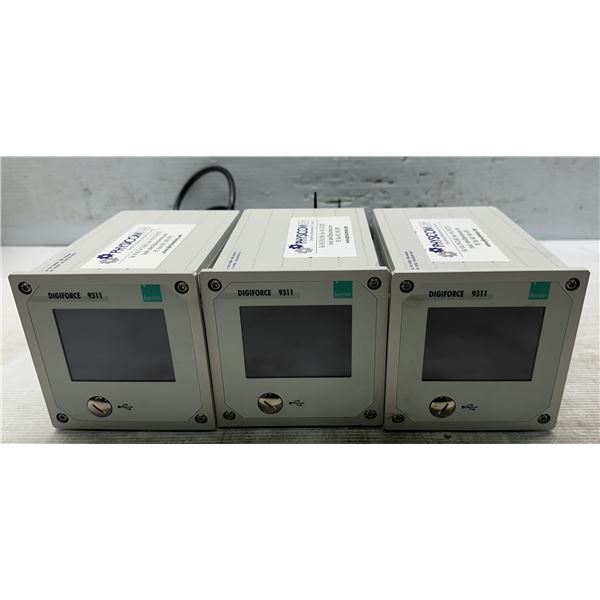 (3)  Burster #9311-V0004  Digiforce  Displacement Sensors