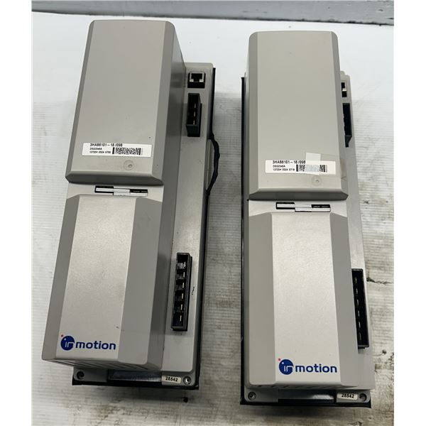 (2) ABB #3HAB8101-18/09B / DSQC546A Servo Drives
