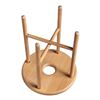 Image 4 : BNIB Moe's - Namba Oak Stool - 17.75 x 15 - Retail Price: $325.00 - BC-1106-24