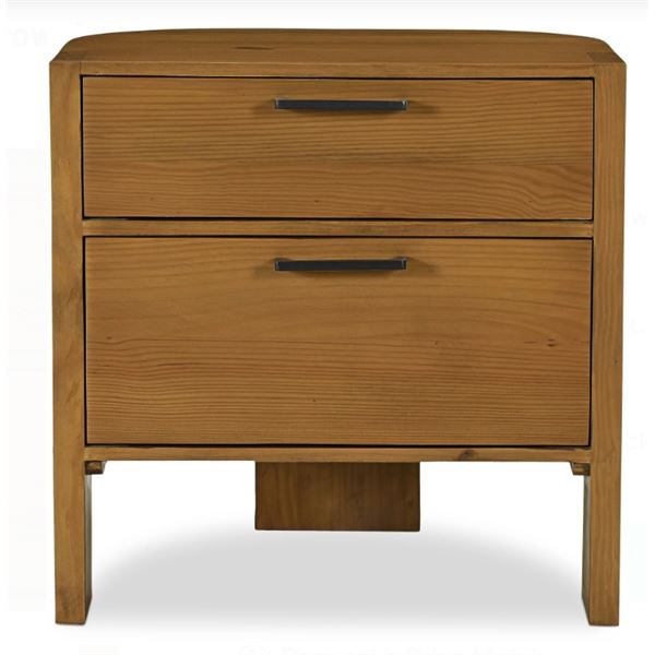 BNIB Moe's - Lachlan Nightstand Brown - 24 x 18 x 24 - Retail Price: $1,415.00 - BV-1029-03