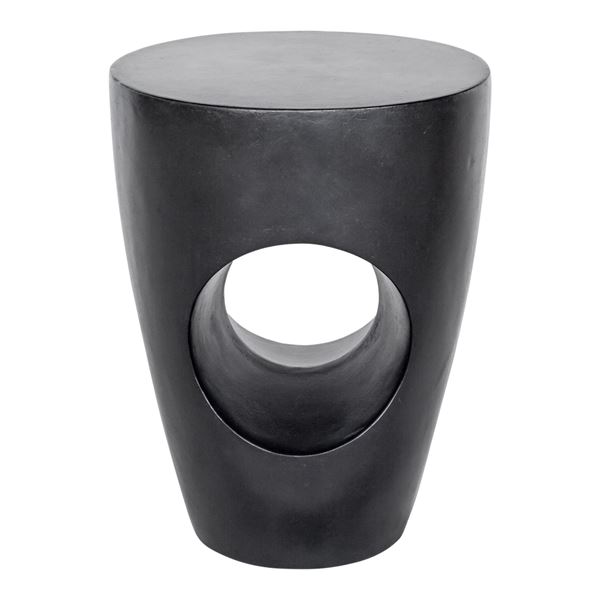 New Moe's - Aylard Outdoor Stool Black - 14.25 x 14.25 x 18 - Retail Price: $289.00 - BQ-1003-02