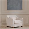 Image 4 : BNIB Moe's - Amira Accent Chair Oat - 35 x 35 x 32 - Retail Price: $2,799.00 - MO-1029-34
