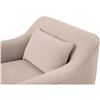 Image 3 : BNIB Moe's - Amira Accent Chair Oat - 35 x 35 x 32 - Retail Price: $2,799.00 - MO-1029-34