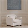 Image 4 : BNIB Moe's - Amira Accent Chair Oat - 35 x 35 x 32 - Retail Price: $2,799.00 - MO-1029-34